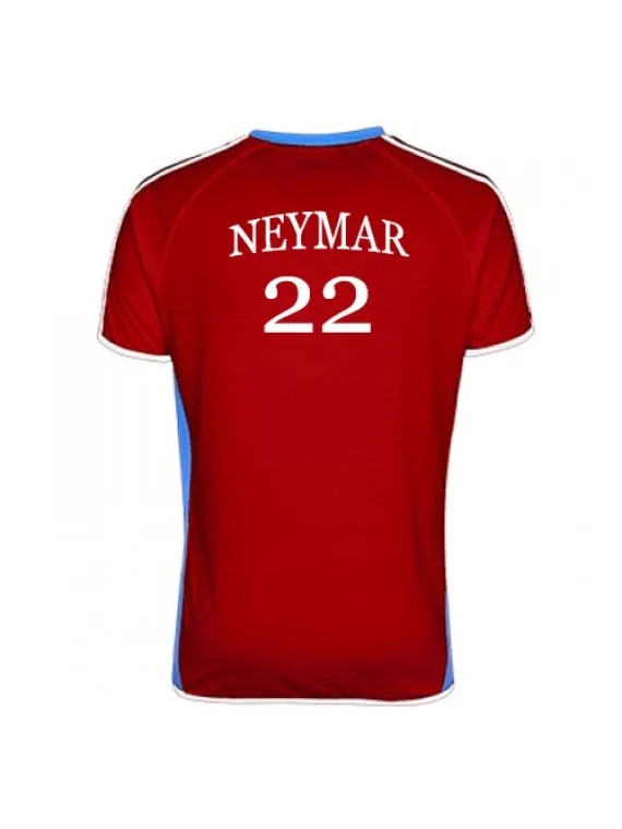 red t-shirts for football team
